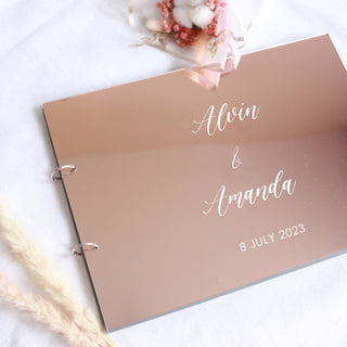 Wedding Guestbook in Acrylic - A4