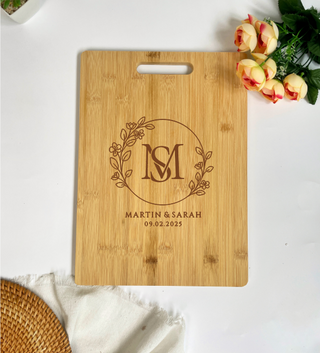 Customised Engraved Wooden Chopping Board