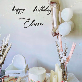Backdrop Signage (Birthday, Nursery)