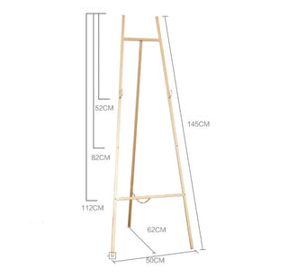 Easel Stand in Gold Metal