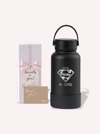 Personalised Engraved Insulated Stainless Steel Osaka Tumbler for Teacher's Day- Super Teacher