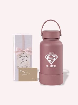Personalised Engraved Insulated Stainless Steel Osaka Tumbler for Teacher's Day- Super Teacher