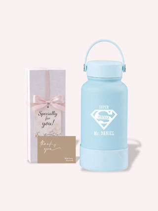 Personalised Engraved Insulated Stainless Steel Osaka Tumbler for Teacher's Day- Super Teacher