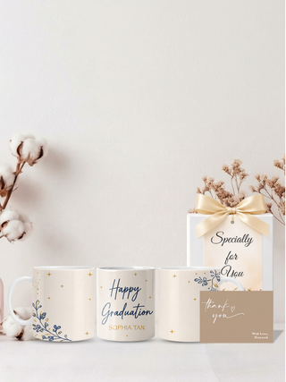 Customised Wrapped Graduation Day Mug - Happy Graduation
