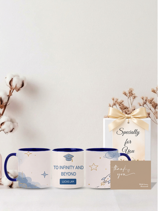 Customised Wrapped Graduation Day Mug - Infinity and Beyond