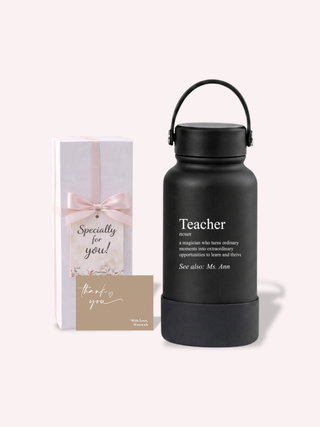 Personalised Engraved Insulated Stainless Steel Osaka Tumbler for Teacher's Day- Teacher Meaning