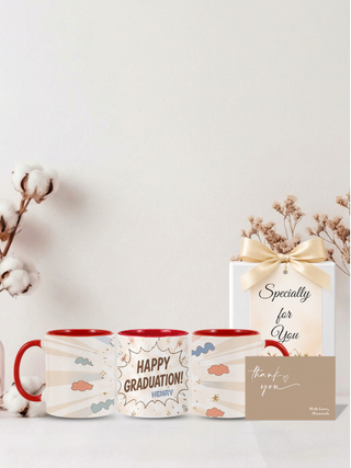 Customised Wrapped Graduation Day Mug - Colorful Graduation