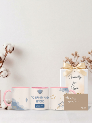 Customised Wrapped Graduation Day Mug - Infinity and Beyond