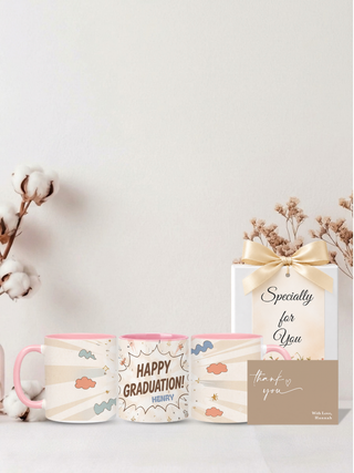 Customised Wrapped Graduation Day Mug - Colorful Graduation