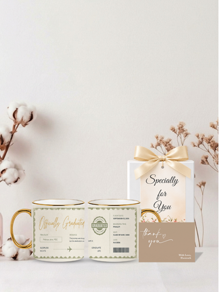 Customised Wrapped Graduation Day Mug - Officially Grad