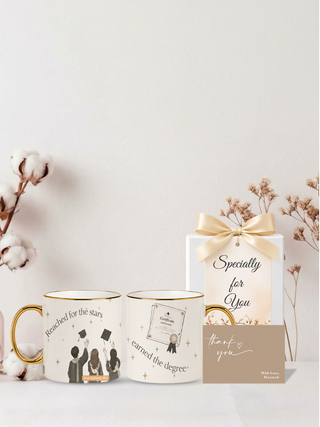Customised Wrapped Graduation Day Mug - Friend Graduation