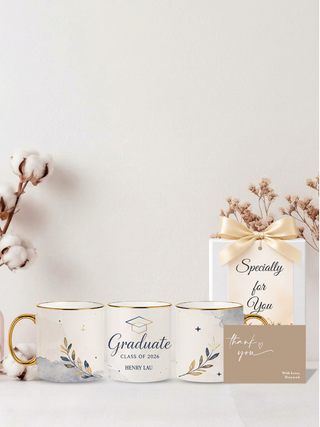 Customised Wrapped Graduation Day Mug - Graduate Class 26