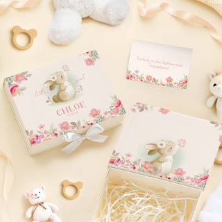 Personalised Keepsake Baby Gift Box with Card - BY8