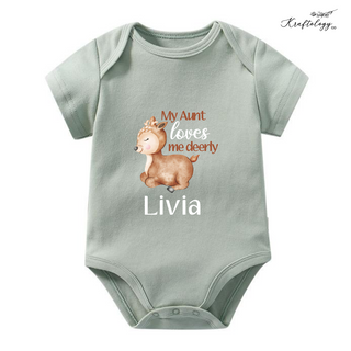 Customised Baby Bodysuit- Deerly