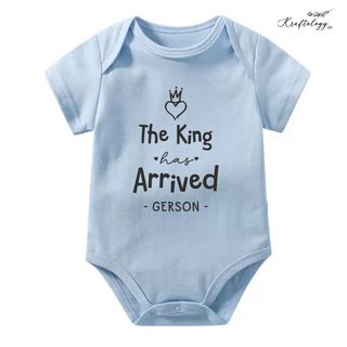 Customised Baby Bodysuit- The King