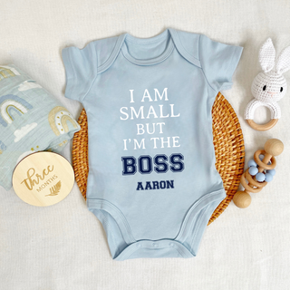 Customised Baby Bodysuit- Small Boss