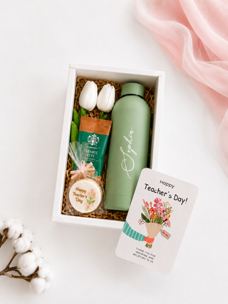 Warm Brew & Tulips Teacher's Day Set