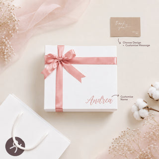 White/Pink Minimalist Box