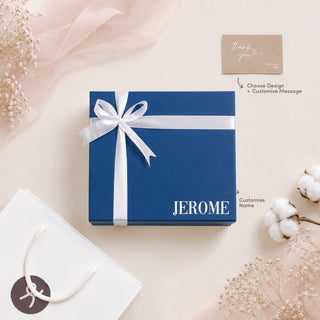 Blue/White Minimalist Box