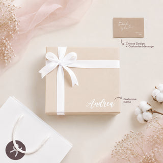 Cream/White Minimalist Box