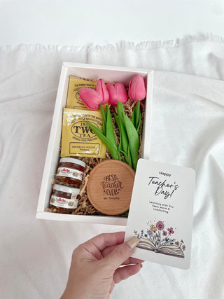 Sweet Steep & Tulips Teacher's Day Set