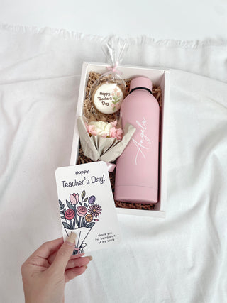 Pink Blossom & Sweet Teacher's Day Set