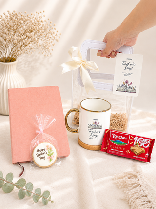 Blush & Gold Teacher's Day Set