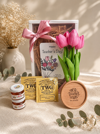 Sweet Steep & Tulips Teacher's Day Set