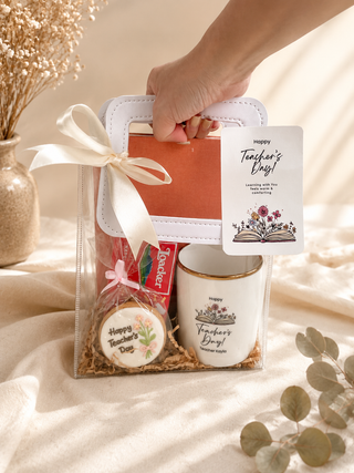 Blush & Gold Teacher's Day Set