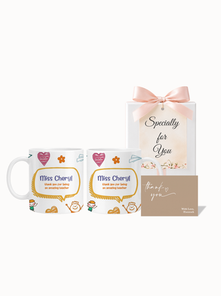 Customised Wrapped Teacher's Day Mug- Amazing Teacher
