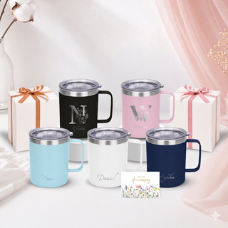 Personalised Name Engraved Stainless Steel Mono Mug