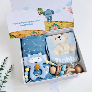 Baby Boy Blue Bliss Gift Set