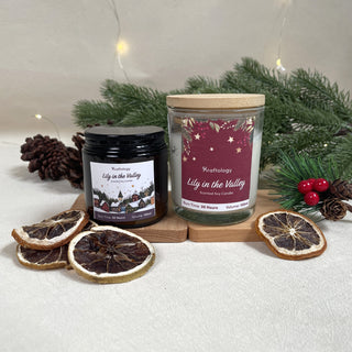 Customised Christmas Scented Candle