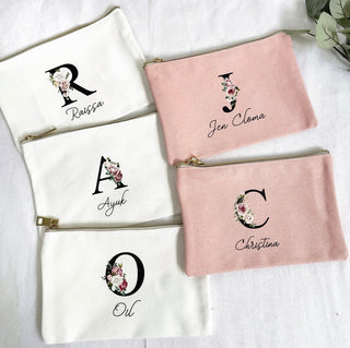 Customised Personalised Christmas Xmas Pouch