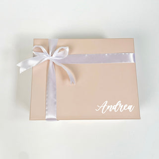 Cream/White Minimalist Box