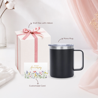Personalised Name Engraved Stainless Steel Mono Mug