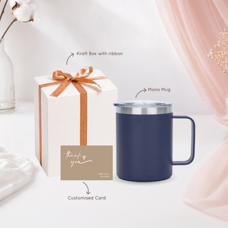 Personalised Name Engraved Stainless Steel Mono Mug