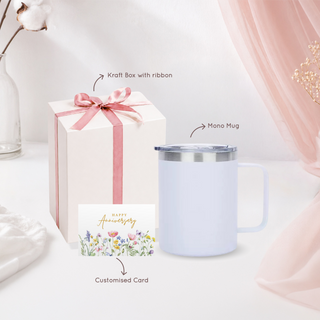 Personalised Name Engraved Stainless Steel Mono Mug