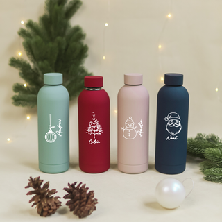 Customised Insulated Christmas Xmas Tumbler Bottle