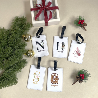 Customised Luggage Name Tag for Christmas