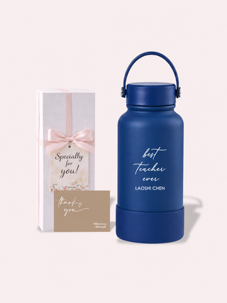 Personalised Engraved Insulated Stainless Steel Osaka Tumbler for Teacher's Day- Teacher Best