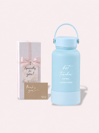 Personalised Engraved Insulated Stainless Steel Osaka Tumbler for Teacher's Day- Teacher Best