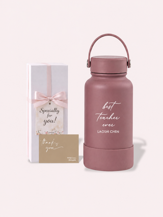 Personalised Engraved Insulated Stainless Steel Osaka Tumbler for Teacher's Day- Teacher Best