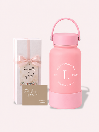 Personalised Engraved Insulated Stainless Steel Osaka Tumbler for Teacher's Day- Est. Teacher