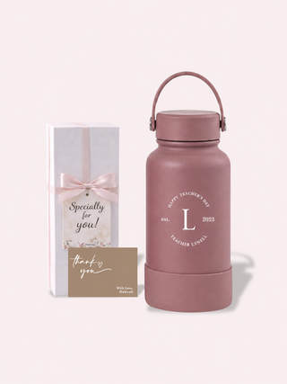 Personalised Engraved Insulated Stainless Steel Osaka Tumbler for Teacher's Day- Est. Teacher