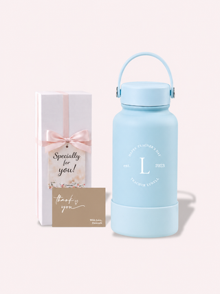 Personalised Engraved Insulated Stainless Steel Osaka Tumbler for Teacher's Day- Est. Teacher