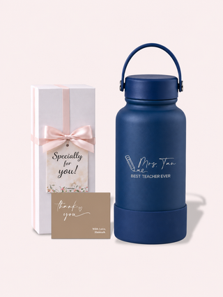 Personalised Engraved Insulated Stainless Steel Osaka Tumbler for Teacher's Day- Best Teacher Ever