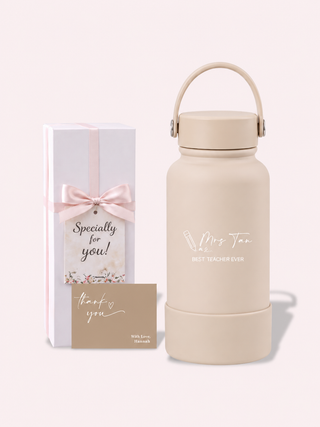 Personalised Engraved Insulated Stainless Steel Osaka Tumbler for Teacher's Day- Best Teacher Ever