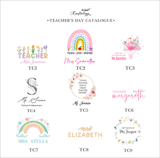 Customised Personalised Jewellery Case for Teacher's Day
