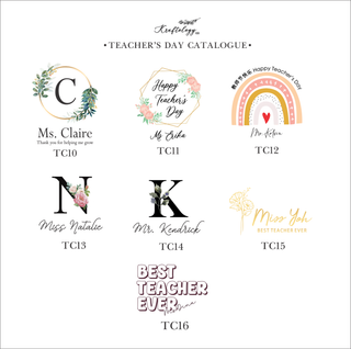 Customised Personalised Jewellery Case for Teacher's Day